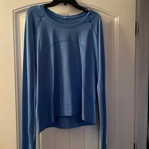 Lululemon blue swiftly tech long sleeve 2.0